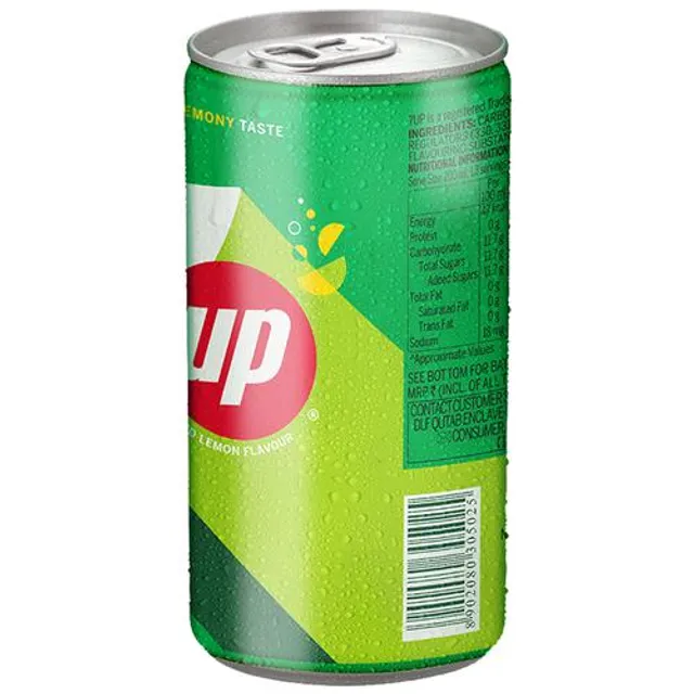 7 Up Soft Drink 250 ml Can - Image 2