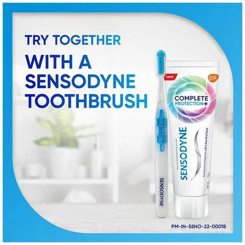 Sensodyne Toothpaste Complete Protection+ - All In One Daily Oral Care For Sensitive Teeth, 70 g - Image 8