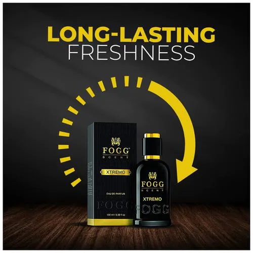 Fogg Xtremo Scent Eau De Parfum - Men’s Perfume Long-lasting Fresh & Soothing Fragrance 100 ml - Image 8