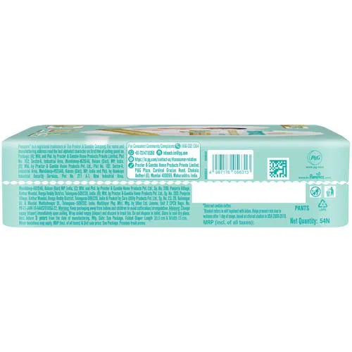 Pampers Premium Care Diaper Pants - M, 7-12 kg, Cotton-Like Softness, Lotion With Aloe Vera, 54 pcs - Image 9