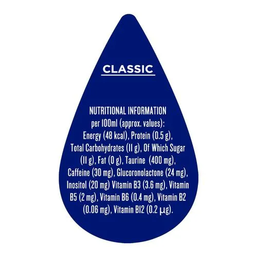 Ocean Energy One8 Energy Drink - Classic Natural Caffeine, 330 ml Can - Image 4