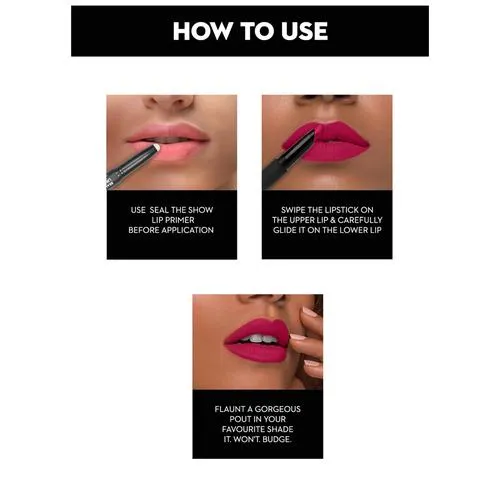 SUGAR Cosmetics Matte Attack Transferproof Lipstick - Bluish Red/Cool-toned Red, Highly Pigmented, Long Lasting, 2 g 17 Grateful Red - Image 7