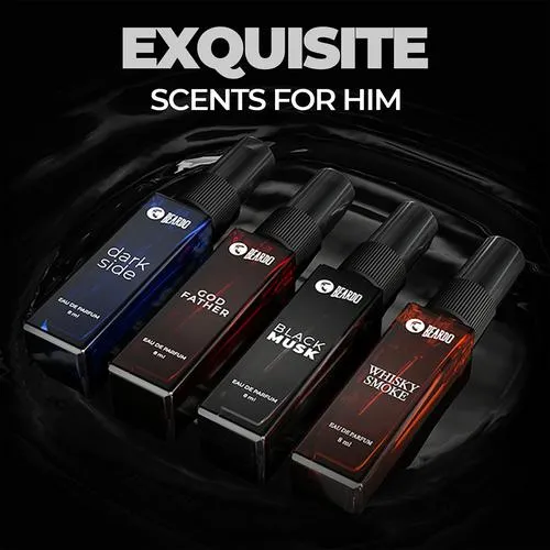 Beardo Assorted Premium Fragrances - Strong Long Lasting For Men 8 ml (Pack of 4) - Image 5