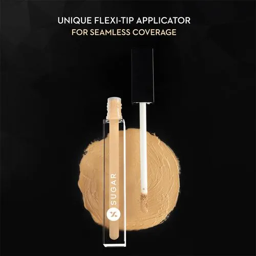 SUGAR Cosmetics Auto Correct Creaseless Concealer - Creamy Long-lasting Water-Resistant 2 g 10 Latte - Image 5