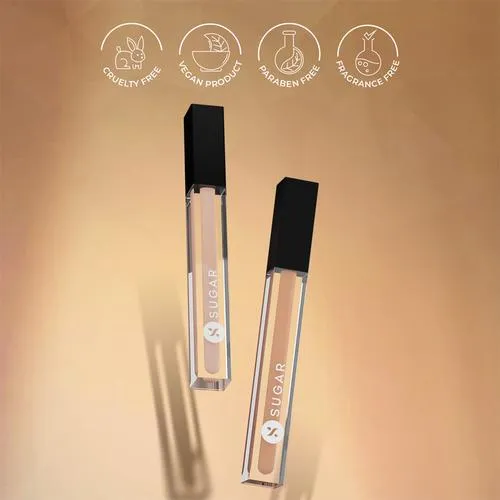 SUGAR Cosmetics Auto Correct Creaseless Concealer - Creamy Long-lasting Water-Resistant 2 g 10 Latte - Image 7
