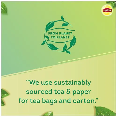 Lipton Honey Lemon Green Tea Bags 35 g (25 Bags x 1.4 g each) - Image 7
