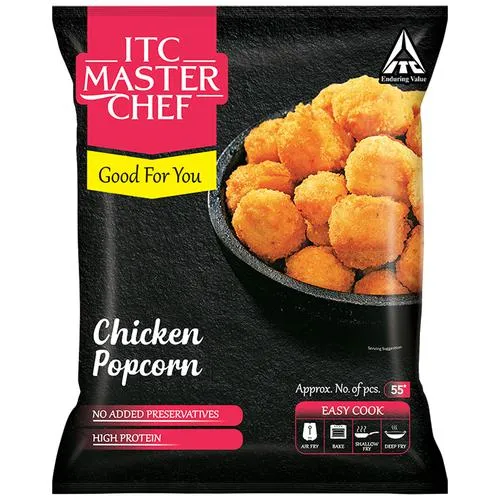 ITC Master Chef Chicken Popcorn - Non-Veg Frozen Snack Ready To Cook 500 g - Image 2