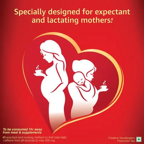 Brooke Bond Red Label Maa Care Flavoured Tea - 80% Less Caffeine For Expectant & Lactating Mothers 100 g - Image 9
