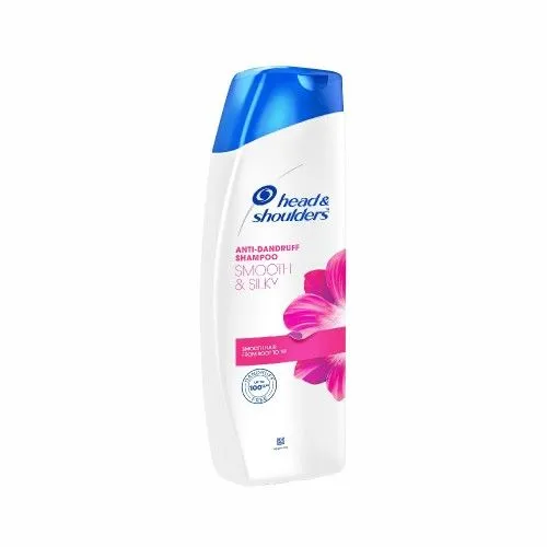 Head & shoulders Smooth & Silky Anti-Dandruff Shampoo - Smooth Hair from Root to Tip Upto 100% Dandruff Free 72 ml - Image 2