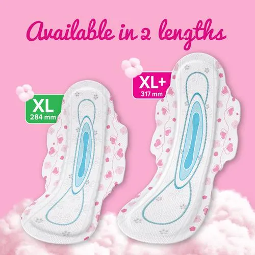 Whisper Ultra Skinlove Soft Sanitary Pads for Women XL Cottony soft our #1 Softness Soft top sheet Irritation free 31.7 cm Long With disposable wrap 7 pcs 7 thin Pads - Image 10