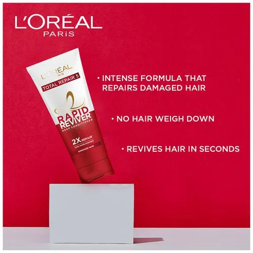Loreal Paris Total Repair 5 Rapid Reviver Deep Conditioner - Damaged Hair 180 ml - Image 3