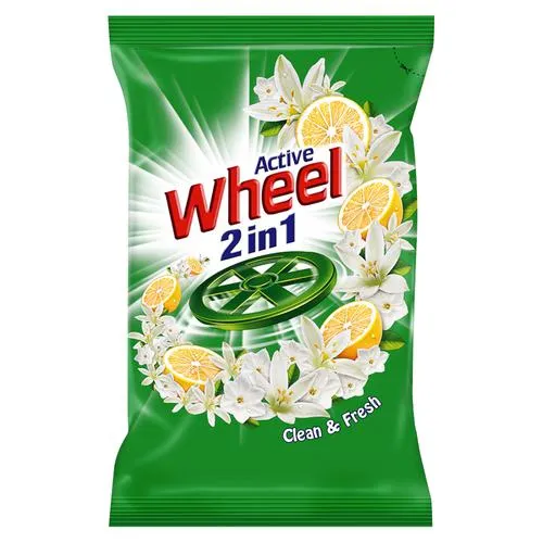 Wheel Green Lemon & Jasmine Detergent Powder 1 kg - Image 2