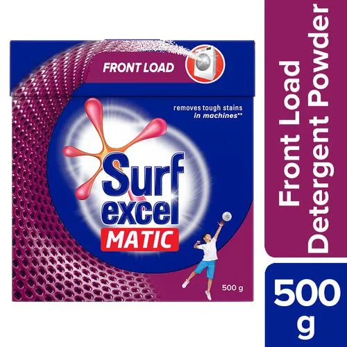 Surf Excel Matic Detergent Powder - Front Load 500 g