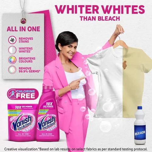 Vanish Oxi Action All In One Colour Safe Detergent Liquid Booster 800 ml - Image 9
