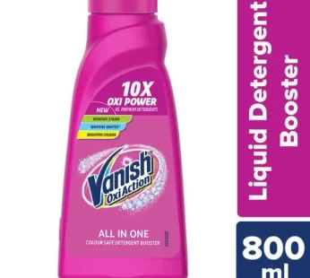 Vanish Oxi Action All In One Colour Safe Detergent Liquid Booster 800 ml