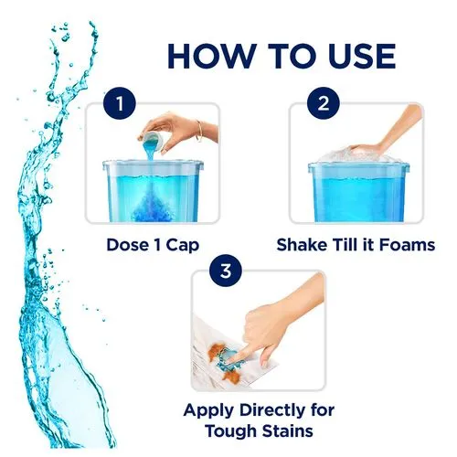Surf Excel Easy Wash Detergent Liquid 1 L - Image 3
