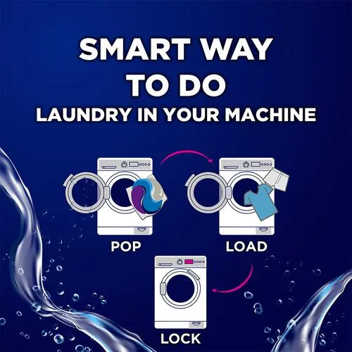 Surf Excel Matic - 3-In-1 Smart Shots Soluble Liquid Detergent Capsules For Both Front & Top Load 17 pcs - Image 5