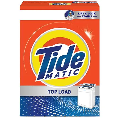 Tide Matic Top Load Detergent Powder - Removes Tough Stains Refreshing Fragrance 1 kg