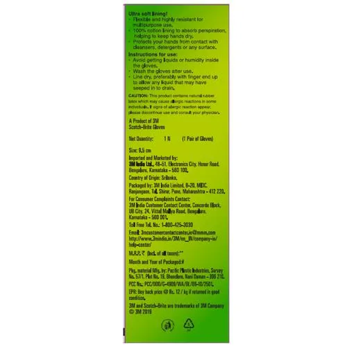 Scotch brite Kitchen Gloves Medium 1 pc - Image 2