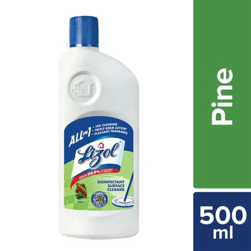 Lizol Disinfectant Surface & Floor Cleaner - Pine 500 ml