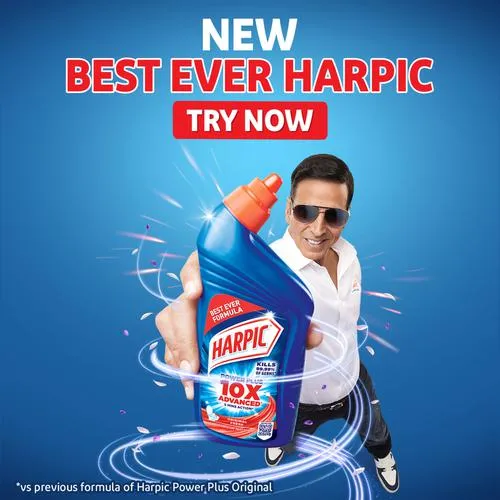 Harpic Disinfectant Toilet Cleaner Liquid - Original 500 ml - Image 4