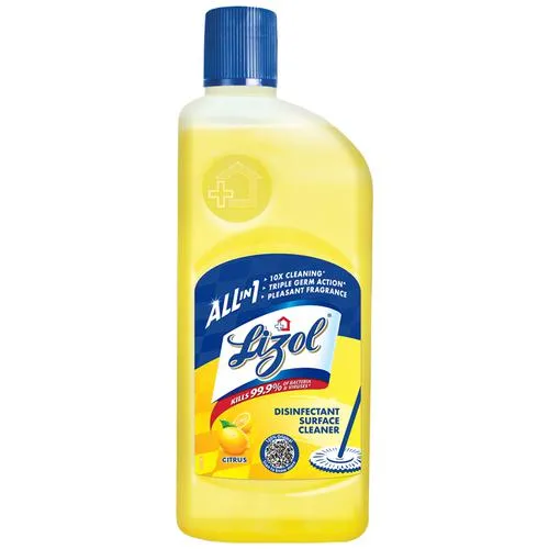 Lizol Disinfectant Surface & Floor Cleaner - Citrus 500 ml - Image 2