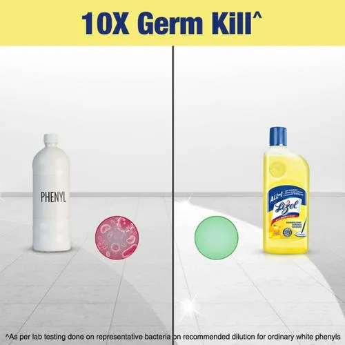 Lizol Disinfectant Surface & Floor Cleaner - Citrus 500 ml - Image 7