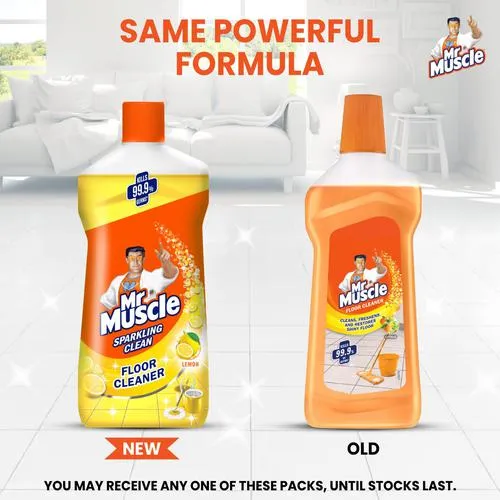Mr. Muscle Floor Cleaner Liquid, Citrus 500 ml Bottle - Image 3