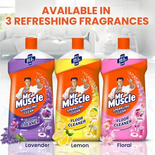 Mr. Muscle Floor Cleaner Liquid, Citrus 500 ml Bottle - Image 7