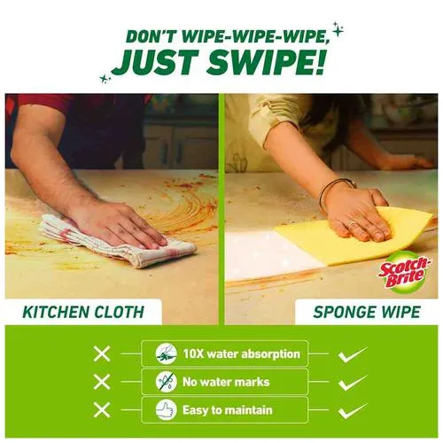 Scotch brite Sponge Wipes 1 pc - Image 7