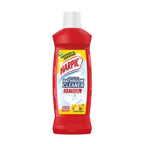 Harpic Disinfectant Bathroom Cleaner Liquid - Lemon Fresh 500 ml - Image 2