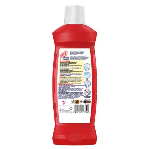 Harpic Disinfectant Bathroom Cleaner Liquid - Lemon Fresh 500 ml - Image 3