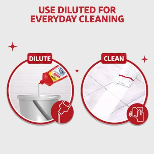 Harpic Disinfectant Bathroom Cleaner Liquid - Lemon Fresh 500 ml - Image 7
