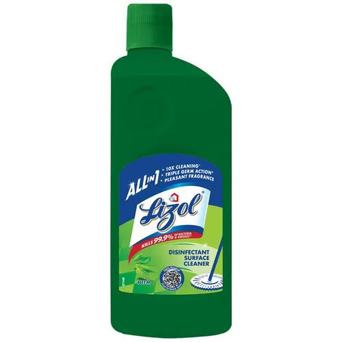 Lizol Disinfectant Surface Cleaner Liquid - Neem 500 ml - Image 2