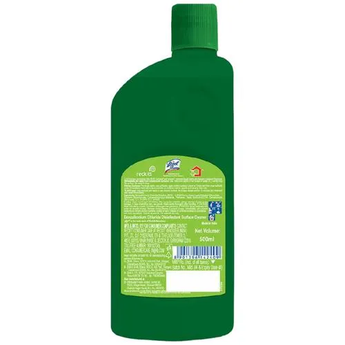 Lizol Disinfectant Surface Cleaner Liquid - Neem 500 ml - Image 3