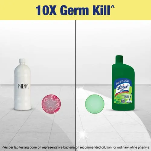 Lizol Disinfectant Surface Cleaner Liquid - Neem 500 ml - Image 7