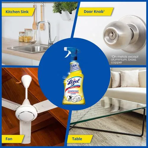 Lizol Disinfectant Multi-Purpose Power Cleaner Liquid Spray - Lemon 450 ml - Image 5