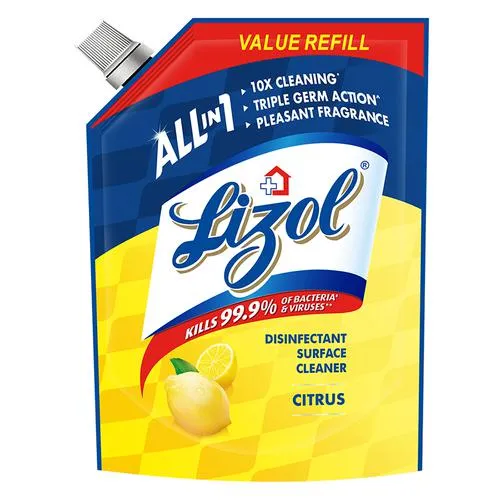 Lizol All In One Disinfectant Surface Cleaner Liquid - Citrus 1.8 L - Image 2