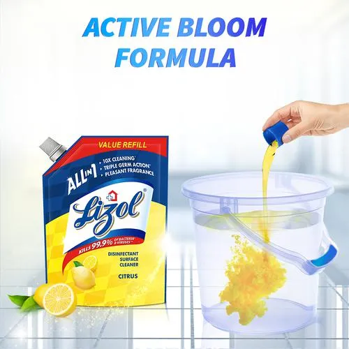 Lizol All In One Disinfectant Surface Cleaner Liquid - Citrus 1.8 L - Image 4