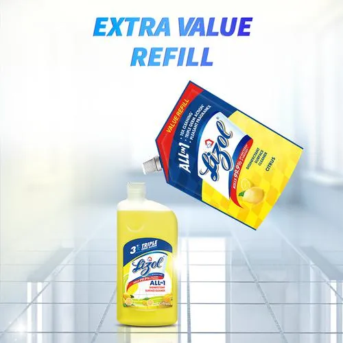 Lizol All In One Disinfectant Surface Cleaner Liquid - Citrus 1.8 L - Image 8