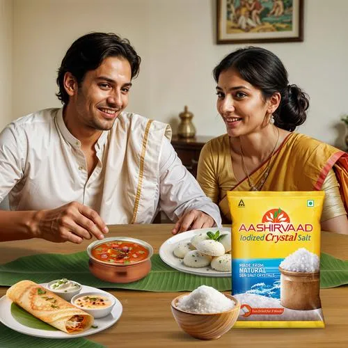 Aashirvaad Iodized Crystal Salt/Uppu 1 kg - Image 8