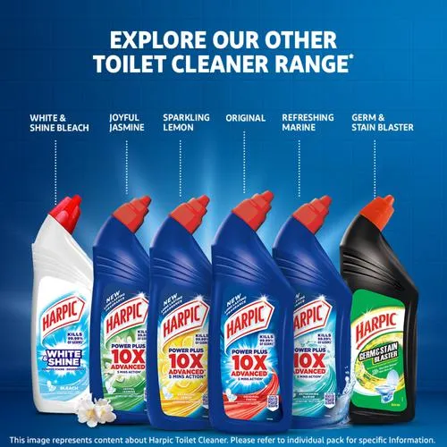Harpic Disinfectant Toilet Cleaner Liquid - Joyful Jasmine 500 ml - Image 6