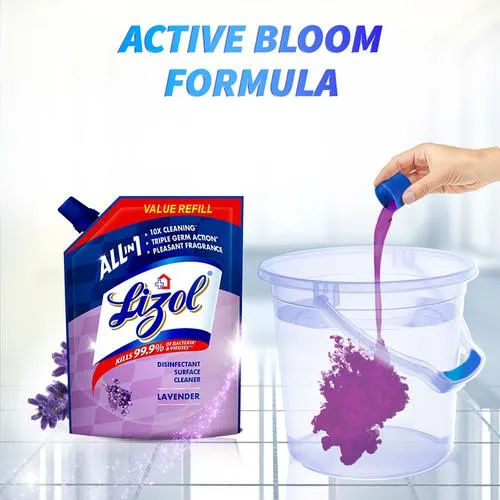 Lizol All In One Disinfectant Surface - Lavender 1.8 L Refill - Image 4