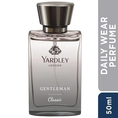 Yardley London Gentleman Classic Daily Wear Perfume for Men | Woody Notes 50 ml