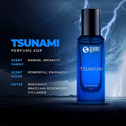 Beardo Tsunami Eau De Parfum - For Men 20 ml - Image 7