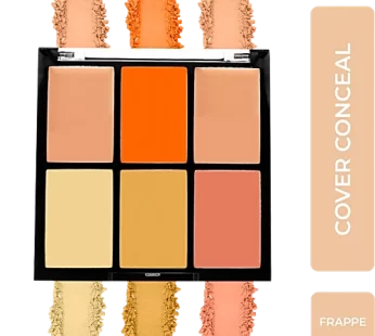 Half N Half Cover Concealer – Creamy Matte Finish Long-Lasting Fade Proof 9.6 g Frappe
