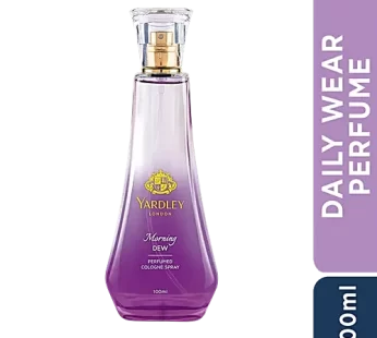 Yardley London Morning Dew Daily Wear Perfume for Women Floral Scent 100 ml