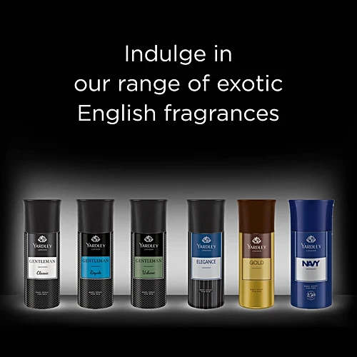 Yardley London Gentleman Assorted Deodorant Pack for Men Classic Royale and Urbane 150 ml (Pack of 3) - Image 5