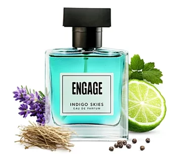 Engage Indigo Skies Eau De Parfum – For Men 100 ml