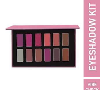 MyGlamm POPxo Makeup Vibe Check 12 Eyeshadow Kit – Mattes & Shimmers 8.4 g